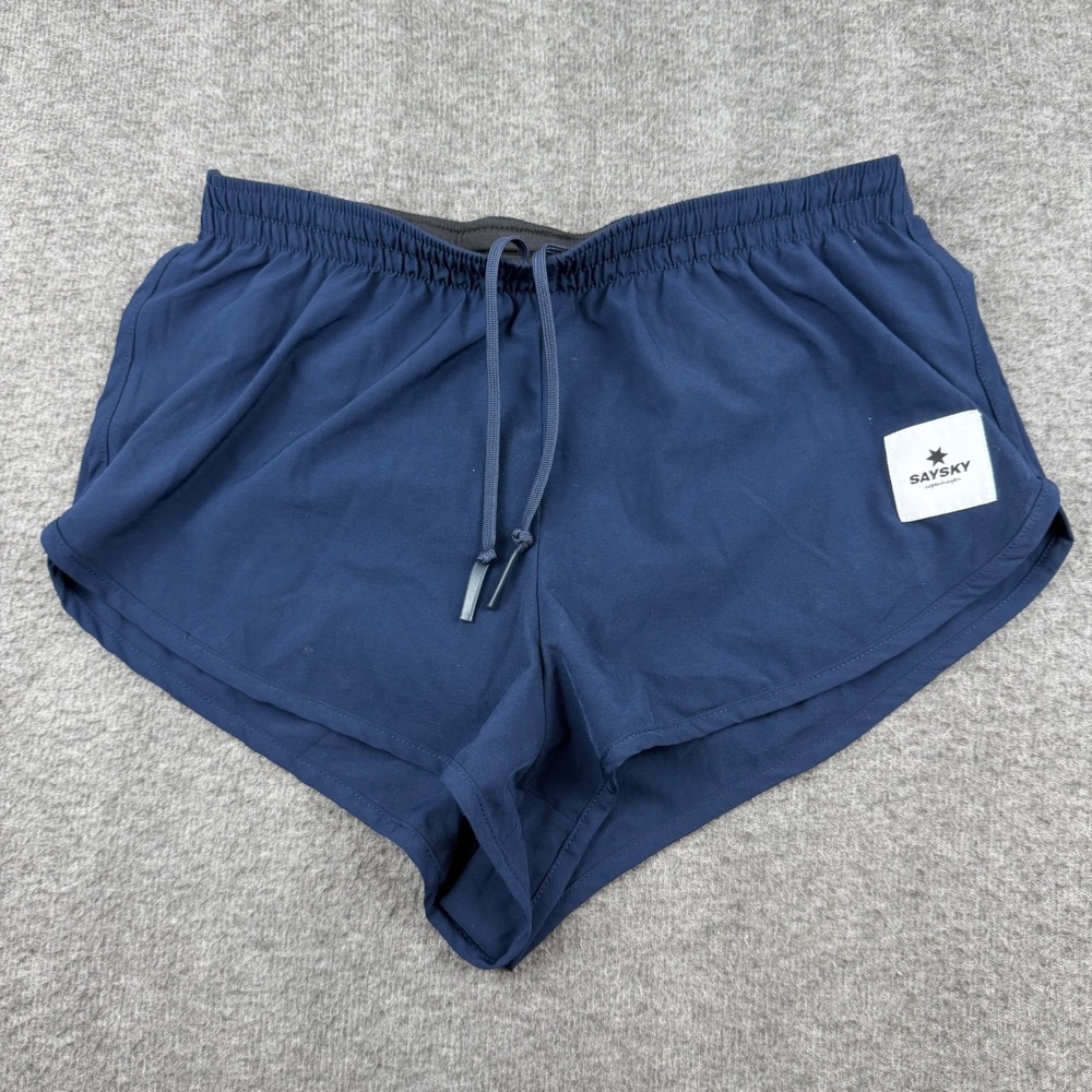SAYSKY Pace‎ Running Shorts Women's L Navy Blue Athletic Training Shorts